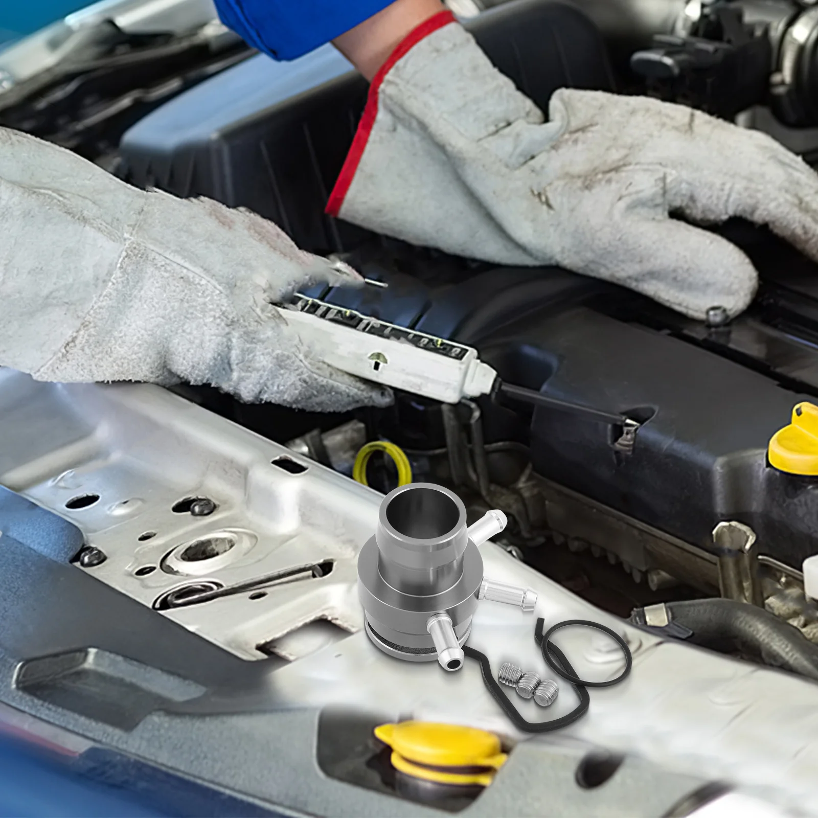 

Turbo Adapter For Ea888 Vacuum Sensor Fit Boost Gauge Engine Performance Enhancer Boost Vacuum Fitting Valve Part