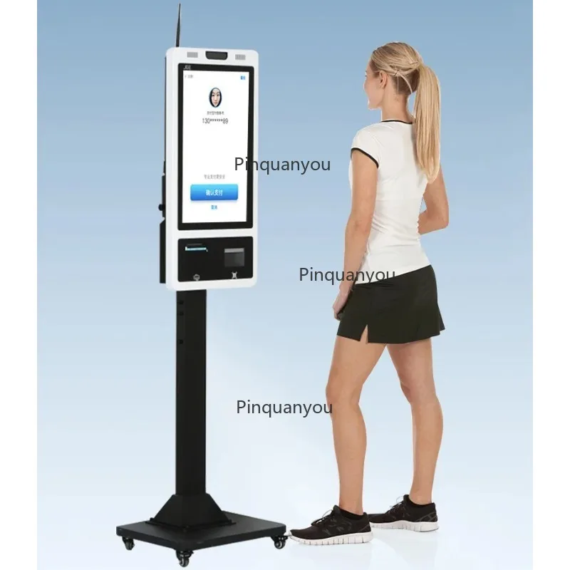 

Self-Service Touch Screen Monitor - 21.5/24/27/32/43 Inch Display Size Options for Easy Interaction