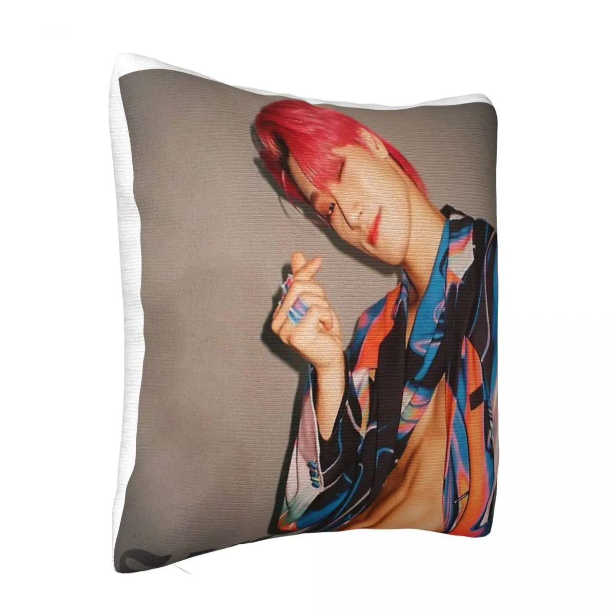 Choi San Ateez Pillow Decorative Pillows Anime Body Pillow Case Pillow Case Pillow Cover