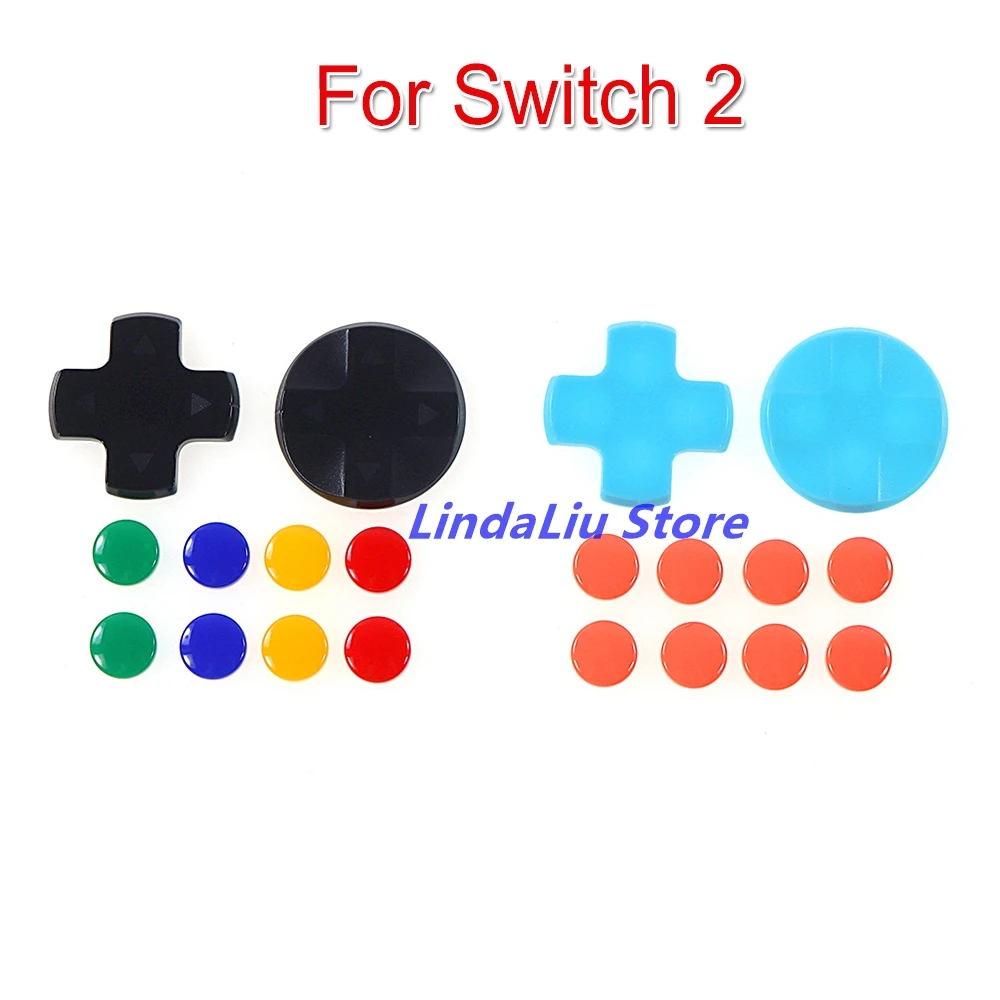 

20Sets New Button Cap D-Pad ABXY Cover For Switch 2 Directional Color Button Sticker for Nintend Switch 2 buttons sticker