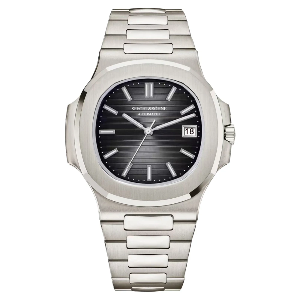Specht&Sohne 2026 Neue Klassische Herrenuhren Luxus Automatikuhr für Männer Edelstahl Saphir 8215 Mechanische Armbanduhr