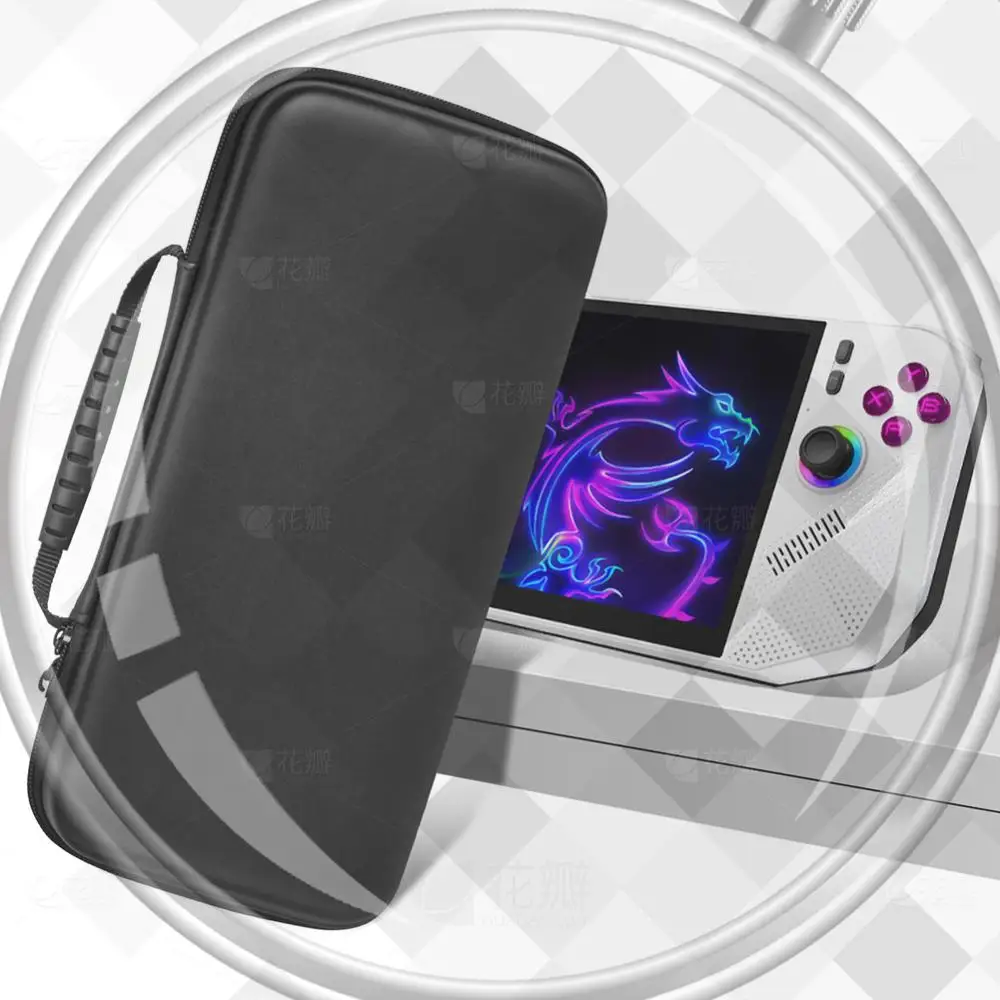 

Ударопрочный кейс из полиуретана и защитный чехол с ударопрочным слоем из ЭВА для игровой консоли MSI CLAW 8 Ryzen Edition 2025