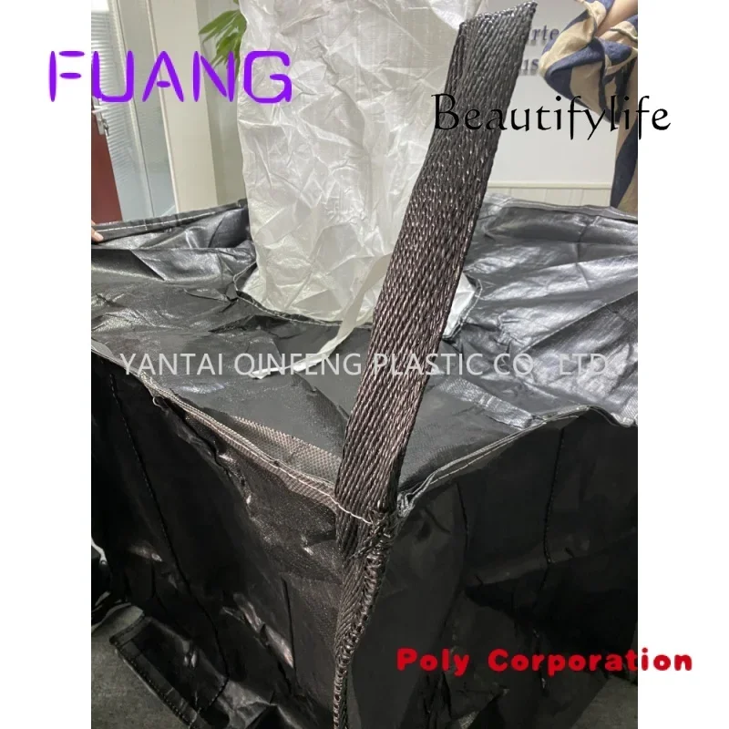 BJ Custom 500kg 1000kg 1500kg FIBC Ton Big Bag With Laminated Coated Sift Proof Seams Baffle FIBC Bulk Bag/ Q Bag/Ton Bag For