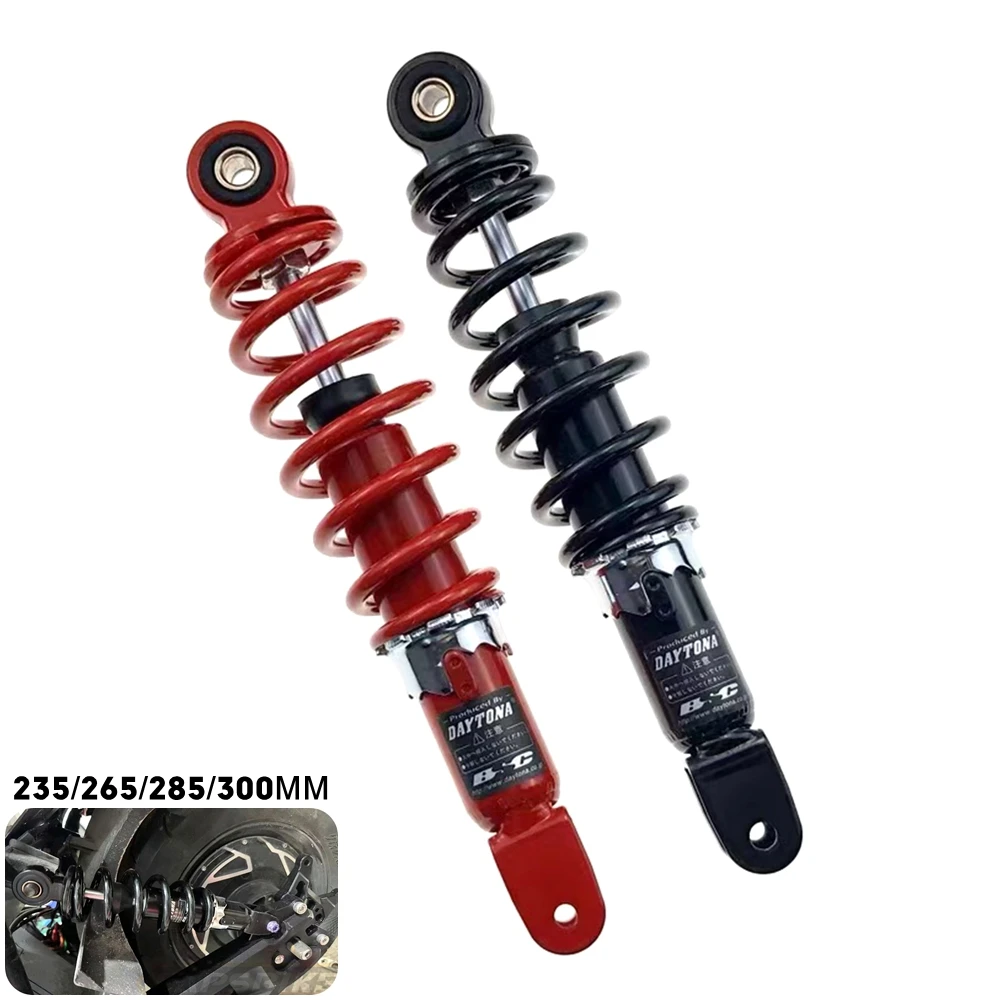 Motorcycle Rear Shock Absorber 235 265 285 300MM For Yamaha JOG50/90 DIO50 AF17/18/24/25/27/28 ZX34/35 Scooter Rear Suspension