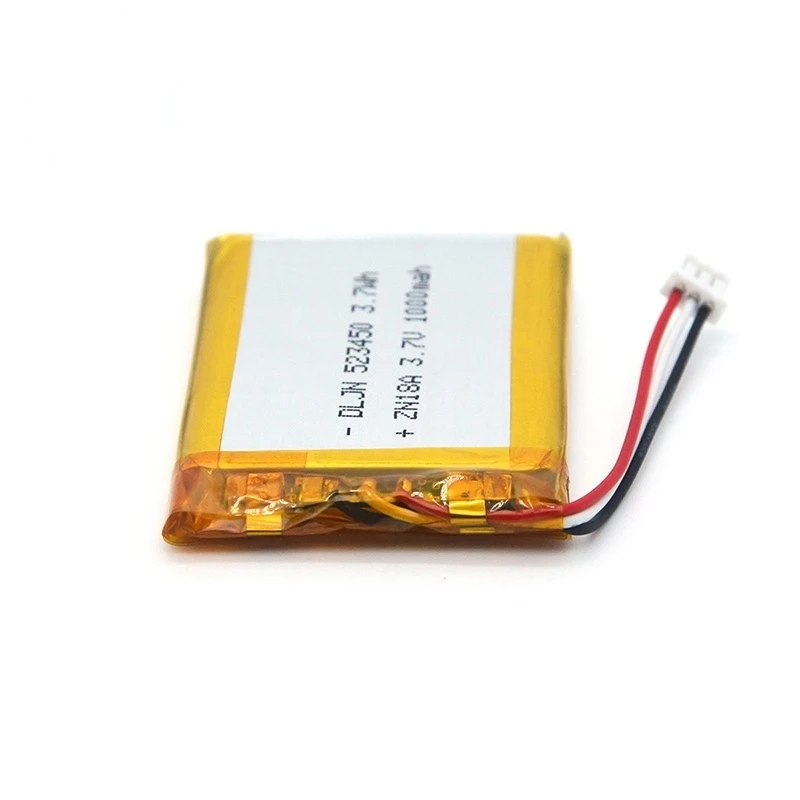 PATOZM 3.7V 523450 1000mAh akumulator li-po do zabawek R/C, elektronika akumulator litowo-polimerowy, dopuszczalne OED /ODM