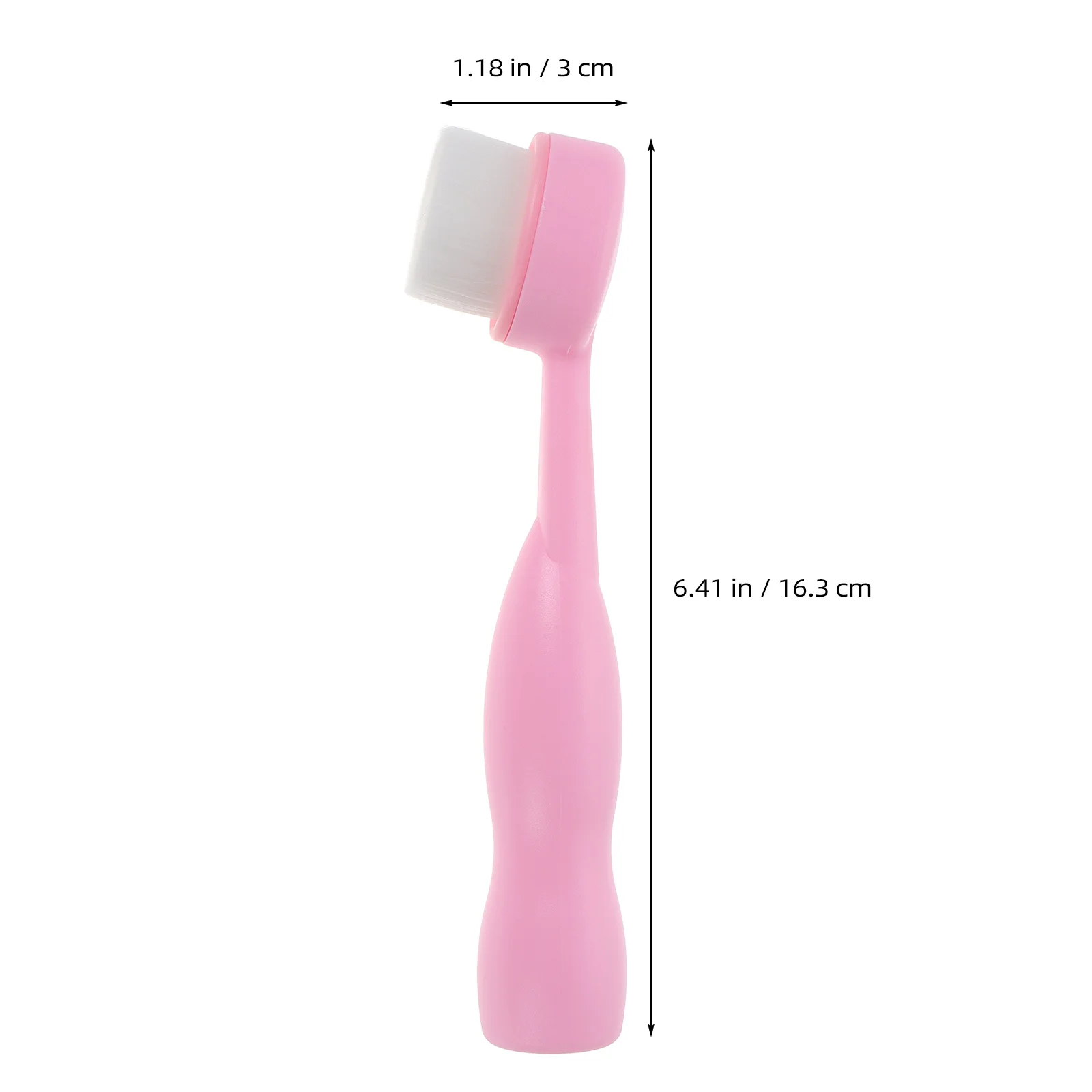 Spazzola manuale per la pulizia del viso Scrubber per il viso con setole morbide esfoliante profonde per la rimozione dei punti neri Strumento di bellezza per la pulizia quotidiana del viso