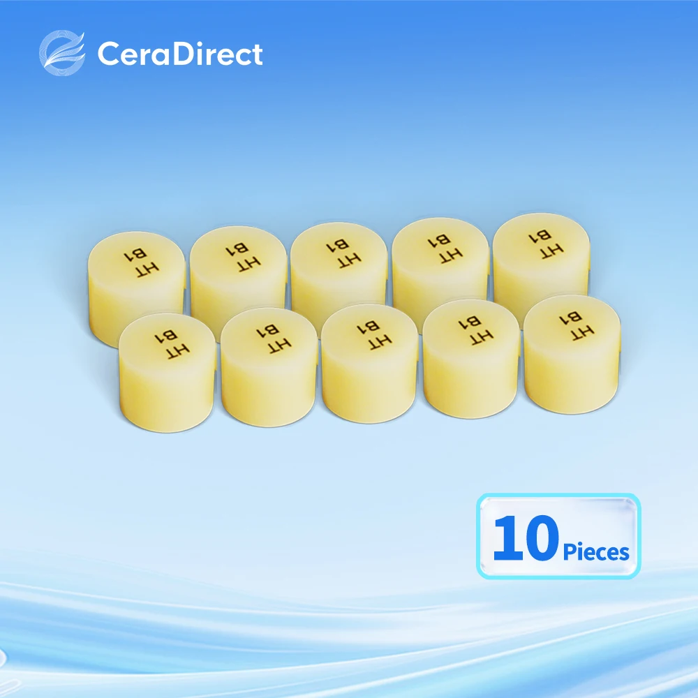 

Стоматологические прессованные материалы для ингот-формовки: стеклокерамика, 10 штук, 12,5*10 мм, Vita, 16 цветов, BL1-4