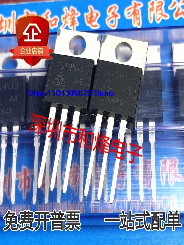 (20 PÇS/LOTE) CS19N10A8 CS19N10 TO-220