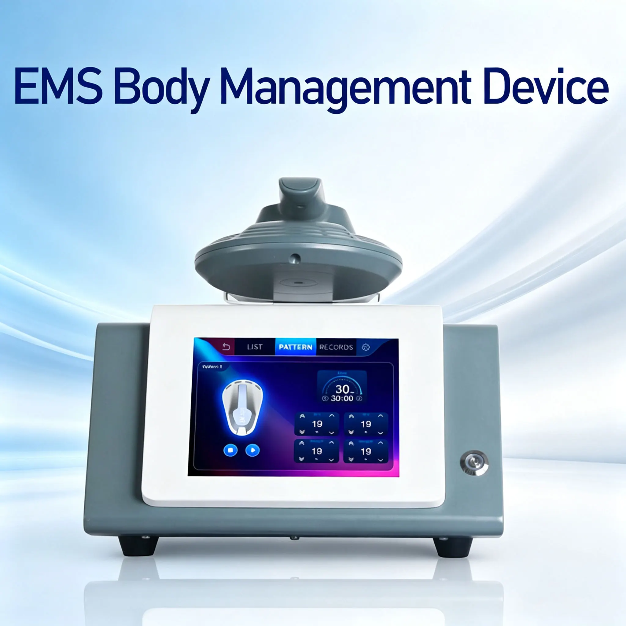 EMS Body Management Device Muscle Training Equipment Salon Body Shaping Design Body Care Thighs and Hips