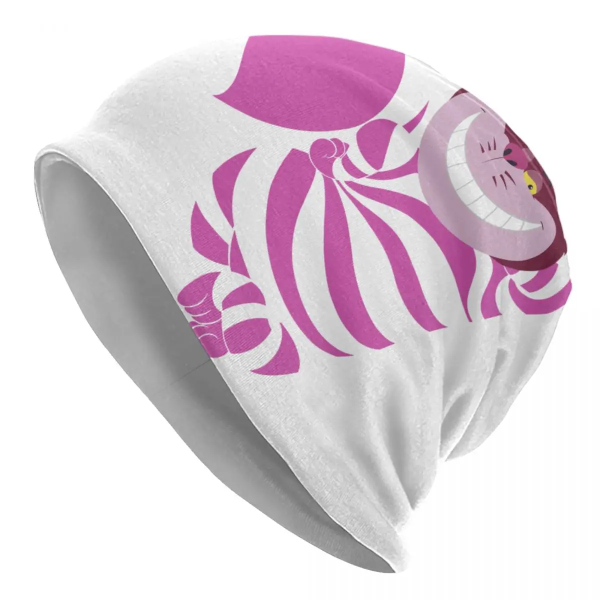 

Alice In Wonderland Cheshire Cat Skullies Beanies Caps For Men Women Unisex Fashion Winter Warm Knitting Hat Adult Bonnet Hats