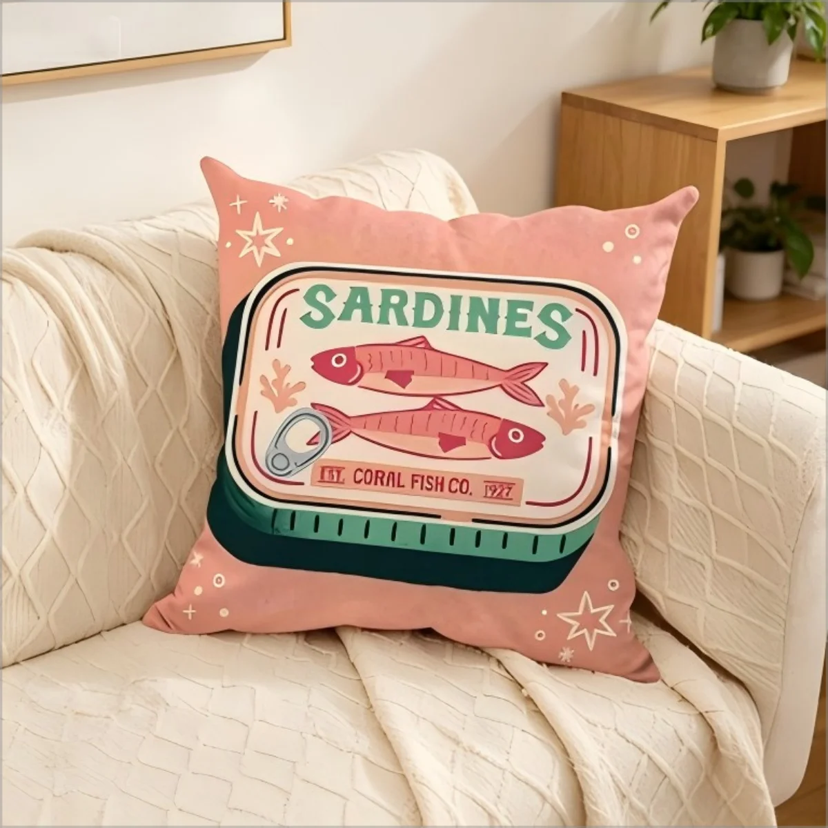 Poszewka na poduszkę z motywem – Pillow Cover 20X20 recenzja i cena