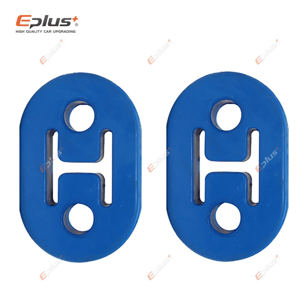 Eplus Universal Car Exhaust Pipe Mount Brackets Hanger Insulator Polyurethane Hanger Liner Bracket 2 Holes 4 Holes