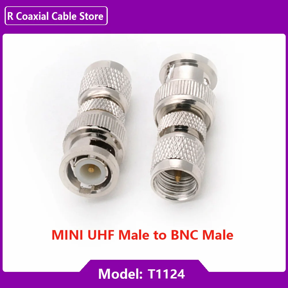 RF Coaxial Adapter MINI PL259 UHF Male SO239 UHF Female to BNC Male Connector Kit for CB Radio Extension Cable Wire Terminals