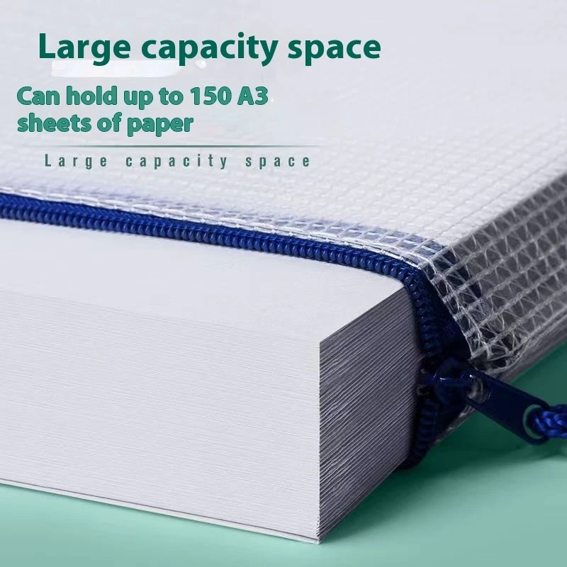 الحقيبة سستة للماء للمستندات ، حقيبة حفظ القلم ، حالة قلم رصاص ، مجلد جيب الملفات ، اللوازم المكتبية والمدرسية ، تخزين الأدوات المكتبية ، A3