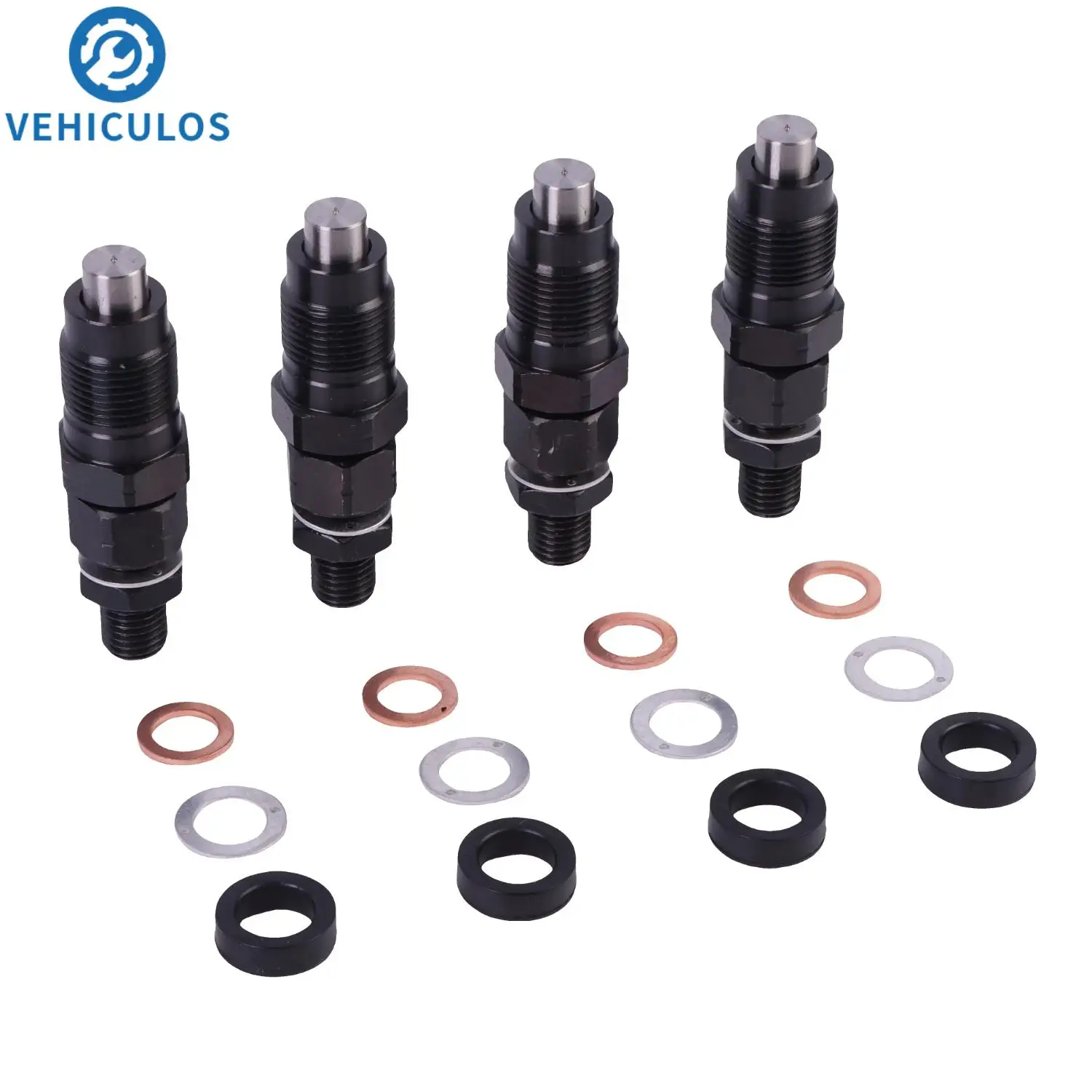 

4PCS New Diesel Fuel Injector 23600-59105 For HILUX HIACE 2.8 LITRE 3L Engine Car Accessories