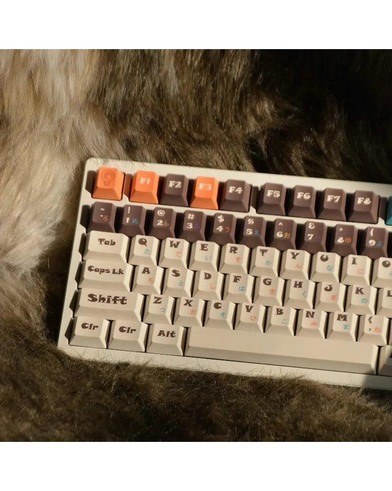 PBT Sublimation California Snacks Keycaps Original Factory Height Customized Design