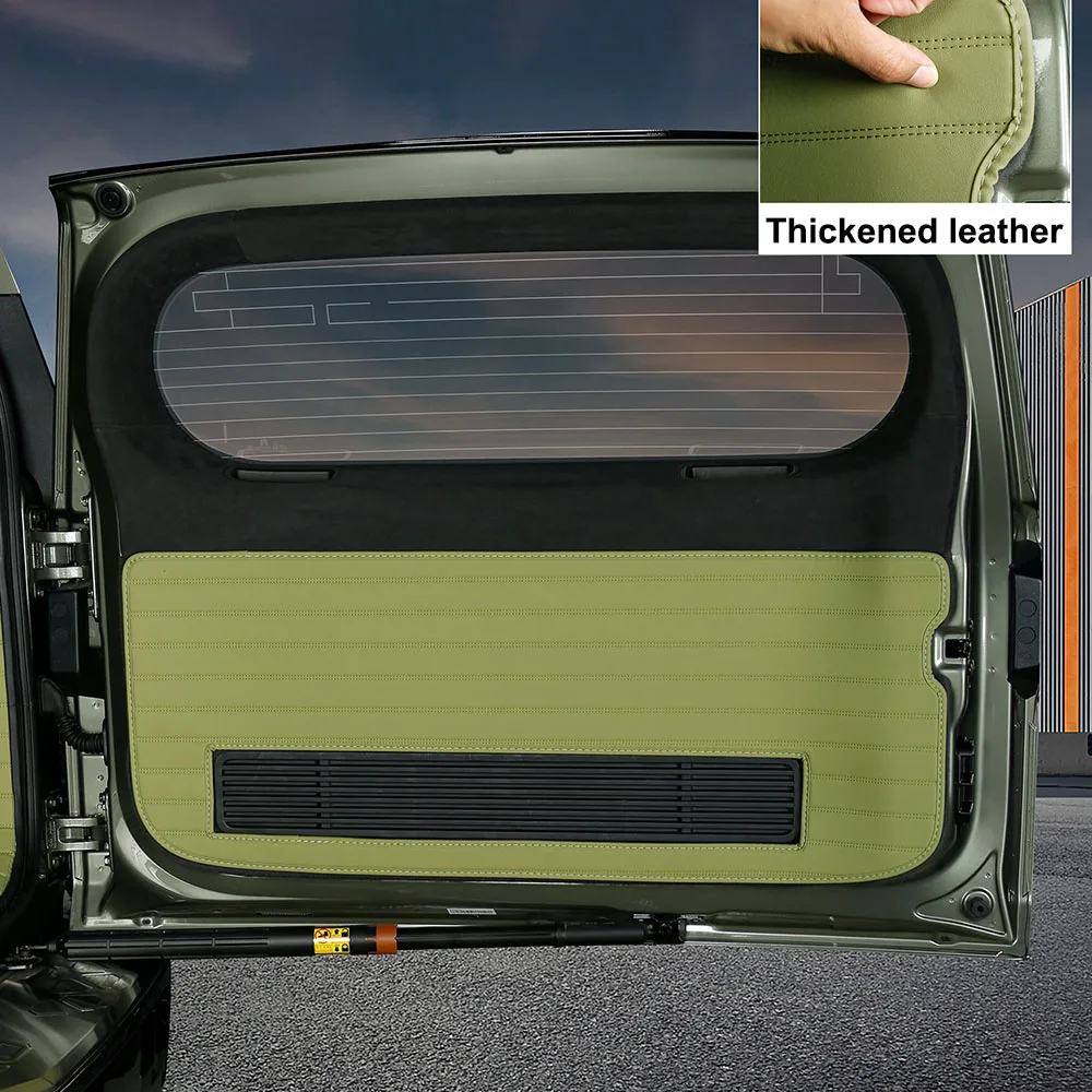 For Dongfeng MHERO II M-Hero M817 Tailgate Leather Protective Pad Car Modification Accessories Scratch And Collision Prevention