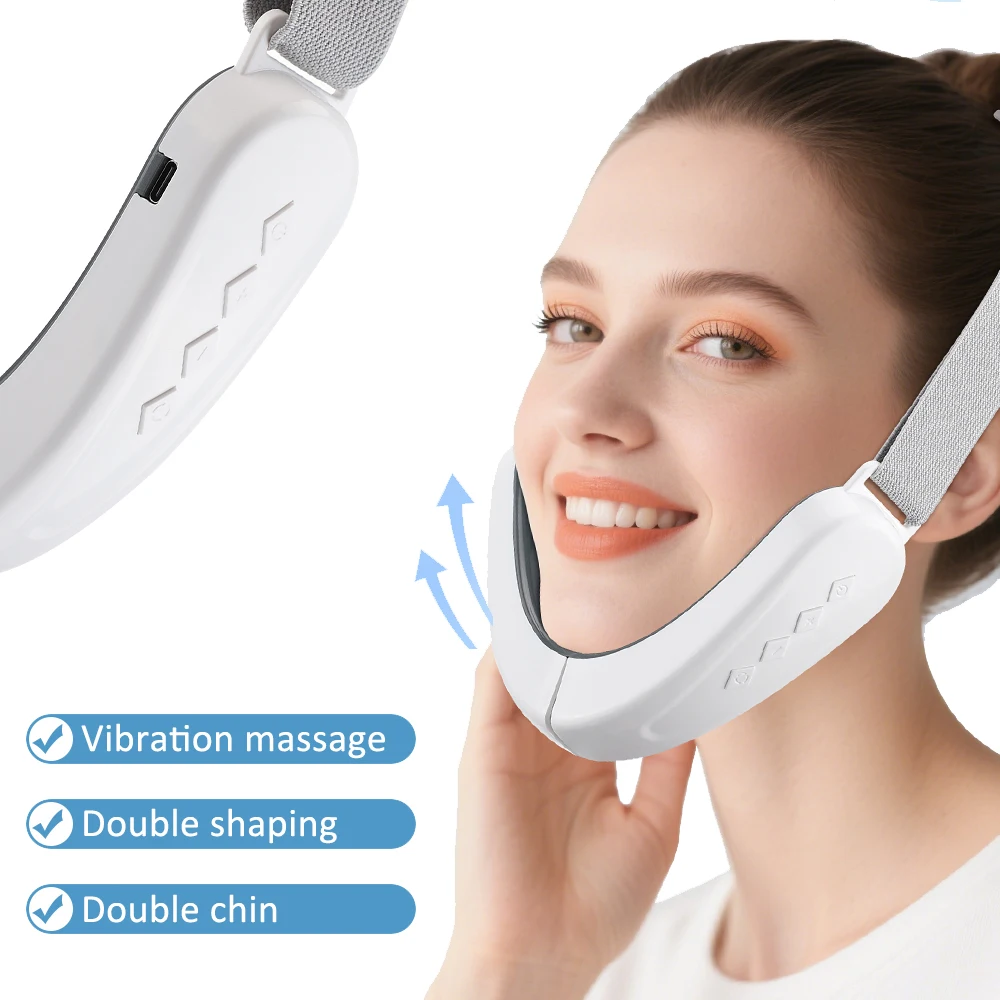 

Microcurrent Face Massager Beauty Voice Control Facial Lifting Device Skin Tightening Anti Aging Face Sculpting 5 Modes 12 Gears