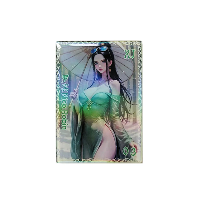 Japanische Anime One Piece Juese Boa-Hancock Perona Rebecca Sammelkarten Weihnachten Geburtstagsgeschenke Kinderspielzeug