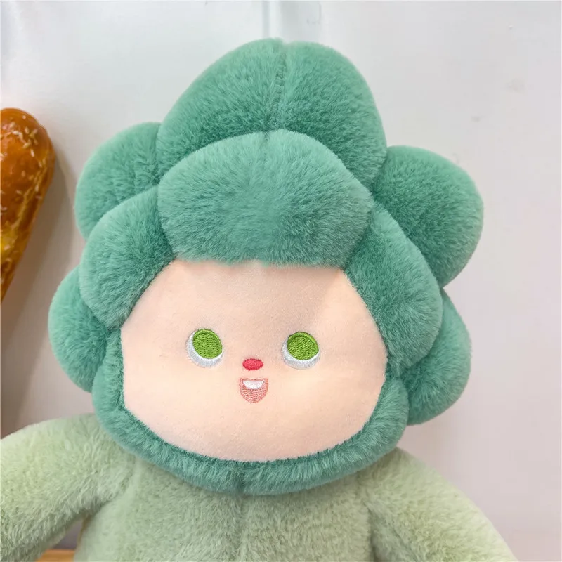 ตุ๊กตาผักการ์ตูนน่ารัก ซีรีส์เด็ก ของเล่นตุ๊กตาผ้าสำหรับเด็ก ของขวัญวันเกิด/คริสต์มาส นุ่มนิ่ม กอดได้ ช่วยให้หลับสบาย