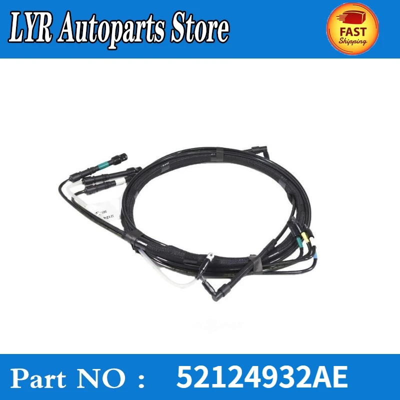 

Original high quality for 12-13 Jeep Grand CherokeeAir Suspension Compressor Line 52124932AE 52124933AF Car Accessories