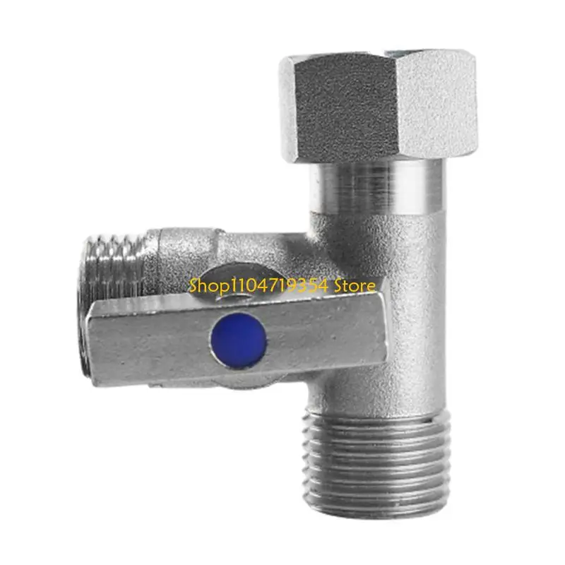 صمامات موصل T متعددة الأغراض 1/2inch ص صمامات الصلب #4