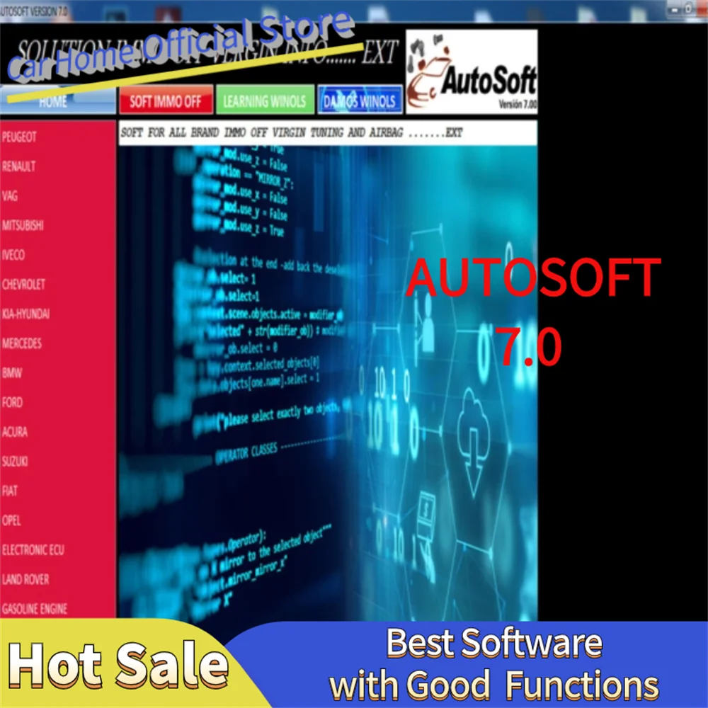 AUTOSOFT 7.0 Original Software Activation License  Support Multi-Brands Contain Database Original Files And Modified Files