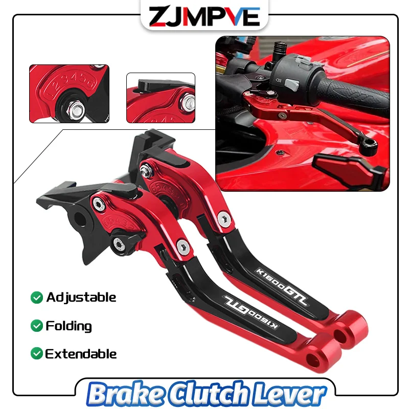 

New Motorcycle Adjustable Extendable Brake Clutch Lever Folding Brakes Levers For BMW K1600GT K1600GTL k1600gt k1600gtl 17-2020