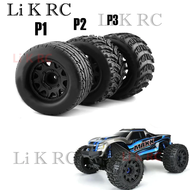 

4pcs 12mm/14mm Tires Wheel Hub for RC Car 1/10 Monster Truck Off-road Traxxas TRX4 Axial SCX10 HPI HSP Tamiya Kyosho Arrma HOBAO