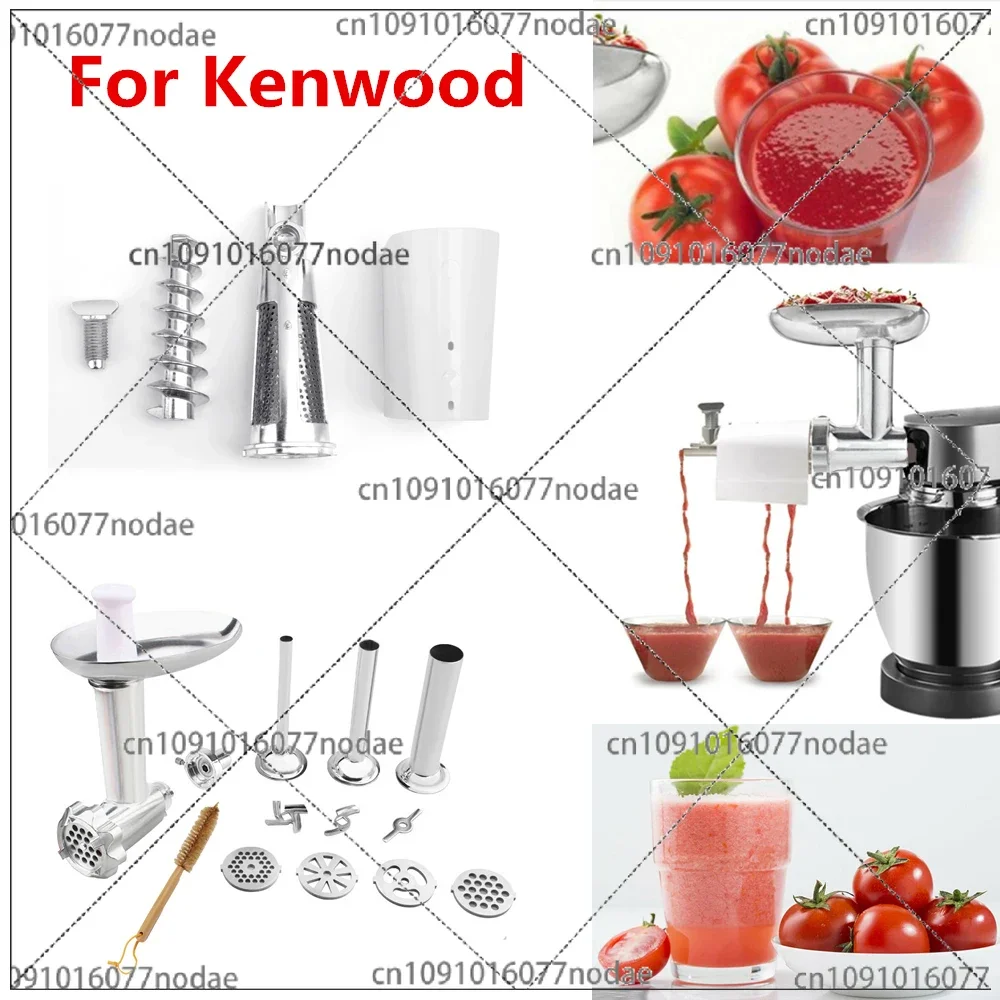 Chef Major Accessories Fresh Fruits Jucier Vegetables Strainer Attachement Meat Grinder, Sausage Stuffer