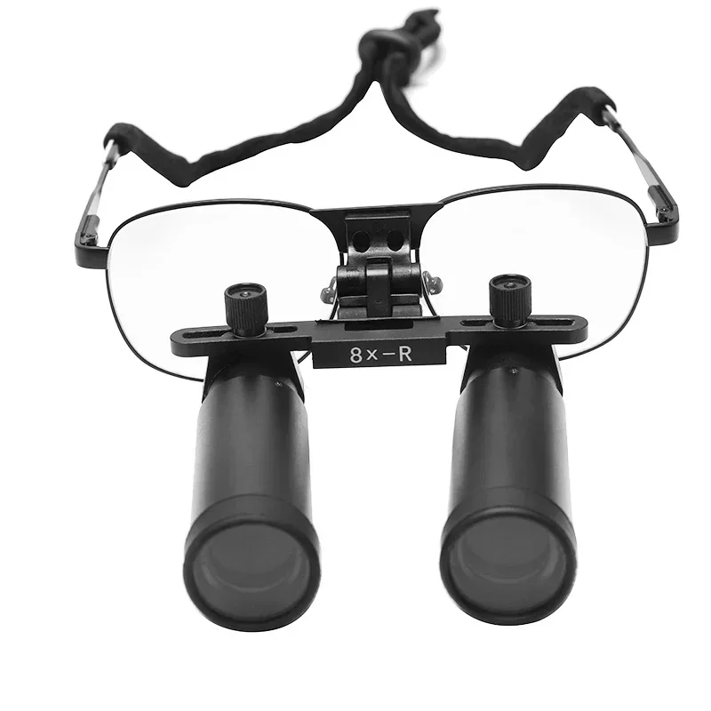YUYO 8X Magnifying Metal Loupe Medical Binocular Unit