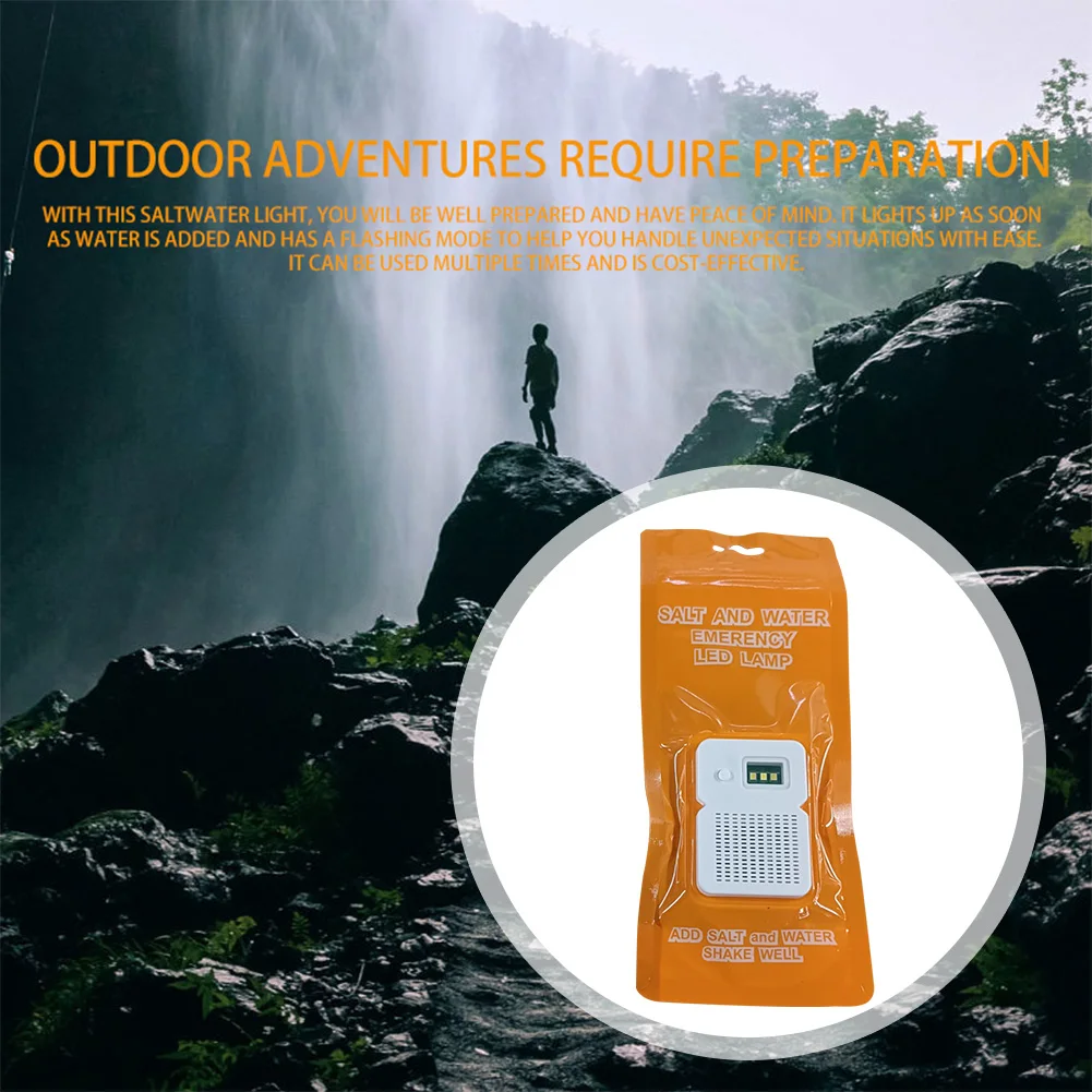 แบบพกพา LED โคมไฟตั้งแคมป์กลางแจ้ง 50LM Camping โคมไฟฉุกเฉินกันน้ําอุปกรณ์การเดินทางแบบใช้ซ้ําได้สําหรับรถยนต์ชายหาดกลางแจ้ง