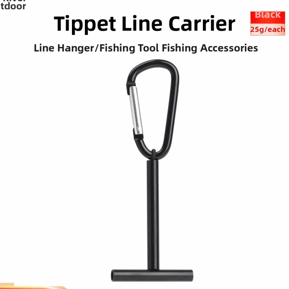 Built-in Bungee Cord Fishing Line Protectors Lightweight Design Effortless Stretching Tippet Dispenser Durable Construction