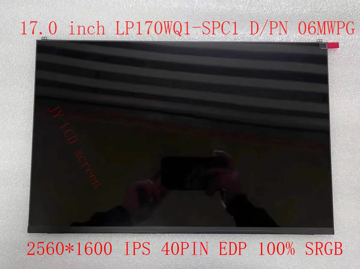 17.0 بوصة 2560*1600 IPS 40PIN EDP 100% SRGB LP170WQ1-SPC1 LP170WQ1 SPC1 D/PN 06MWPG شاشة عرض LCD مصفوفة