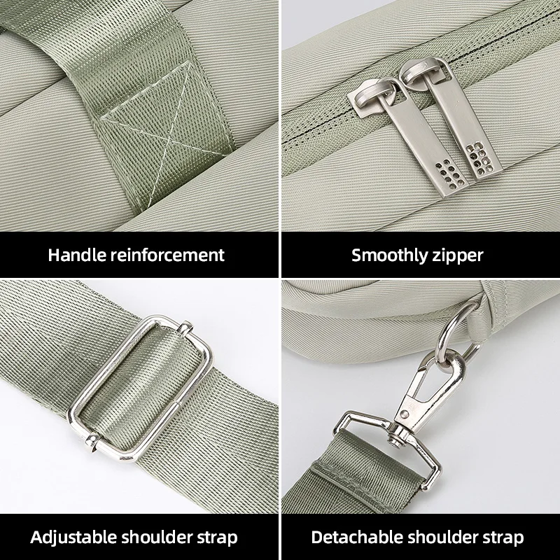 2025 nuova valigetta da uomo in tessuto Oxford da donna borsa a tracolla per laptop borsa da pendolare d'affari zaino da viaggio grande da viaggio all'aperto
