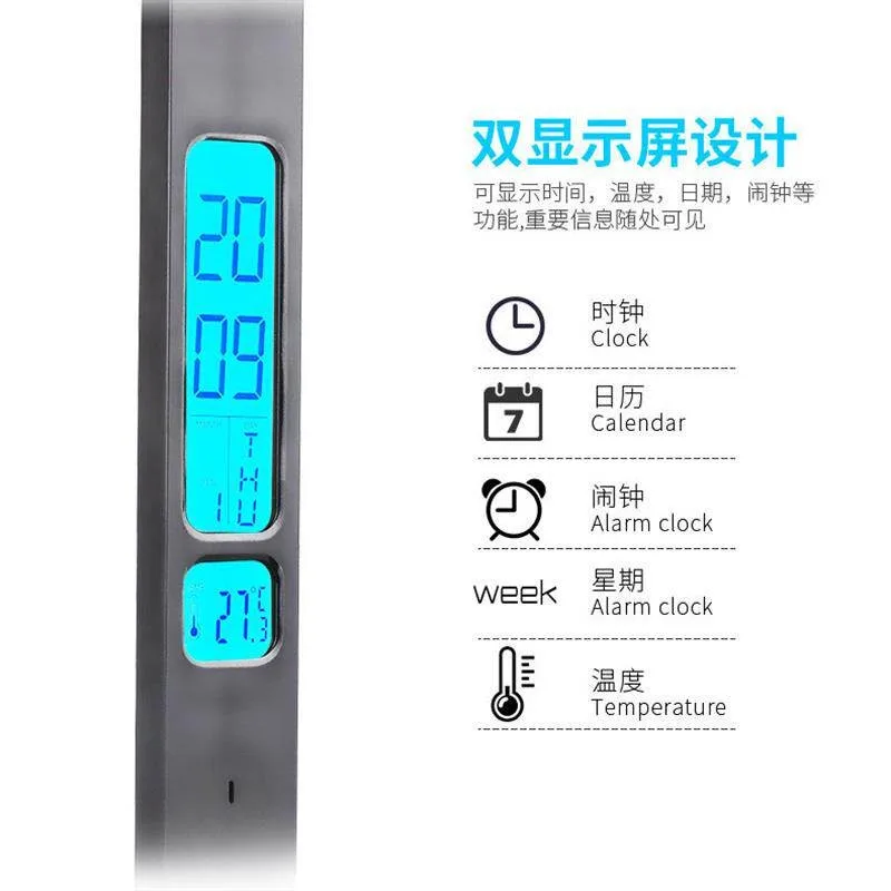 110V Smart Desk Lamp Wireless Charging Study Eye Protection Reading Dormitory Study Night Light