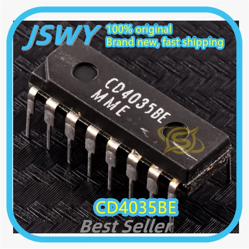 

(5/50 pcs) CD4035BE CD4035 PDIP-16 Integrated Circuit IC Genuine Authentic In Stock Brand New Fast Shipping