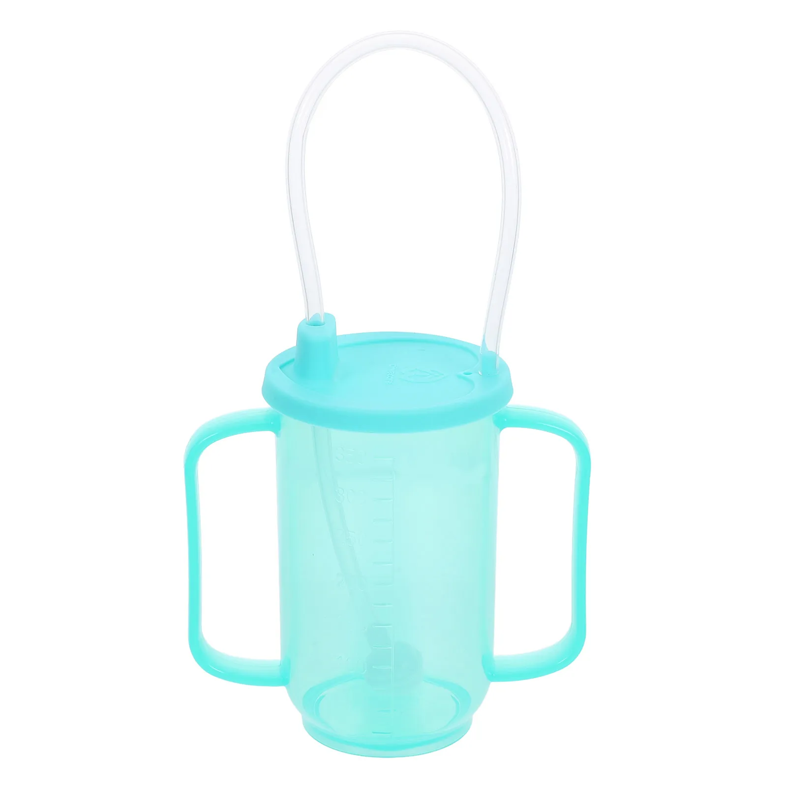 

Elder Care Cup 350ml Dual Use Anti Choking Safe PP Silicone Nurses Cups Patient Sippy Cup Nursing