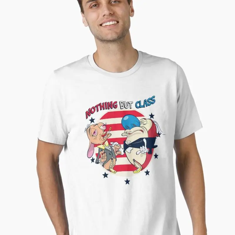 Cartoon Retro Funny Character Vintage Animal Cute 90s Essential T-Shirt