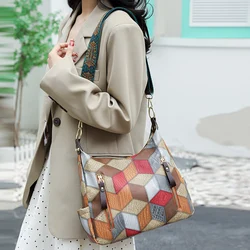 2024 New Ladies Soft Leather Bags High Quality Purses And Handbags Famous Designer Crossbody Shoulder Bag For Women Sac A Main
