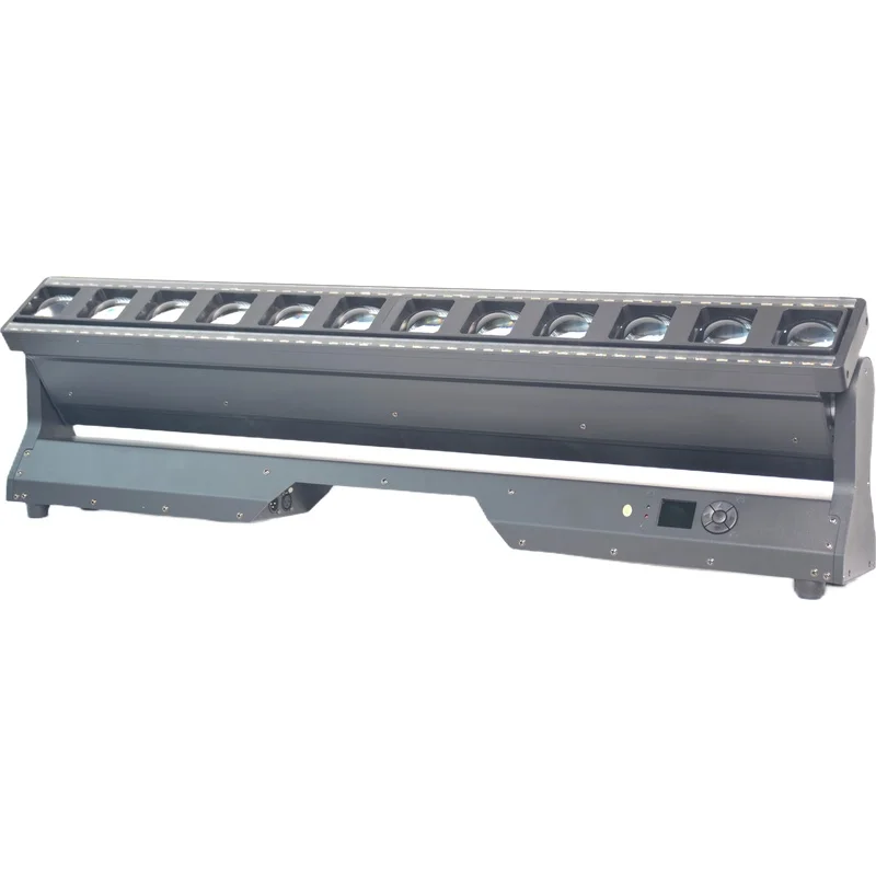 12x40W RGBW 4in1+144 3in1 Light Beads LED Matrix Light Mobile Beam DMX512 and RDM for Concert & Event Stage Lighting Dj Theater