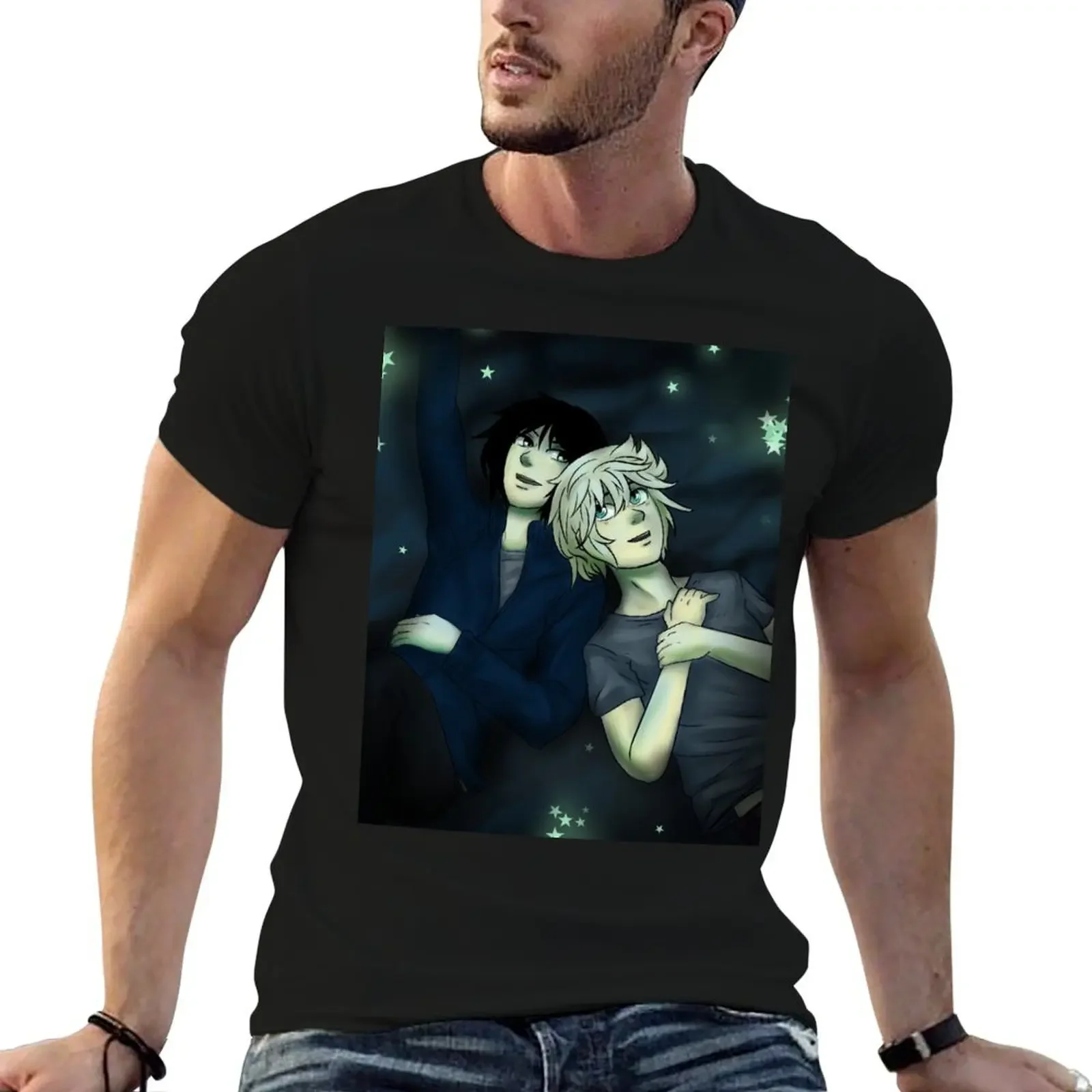

StarGazing Creek T-Shirt quick-drying plain graphic tee shirt plus size clothes t shirt men