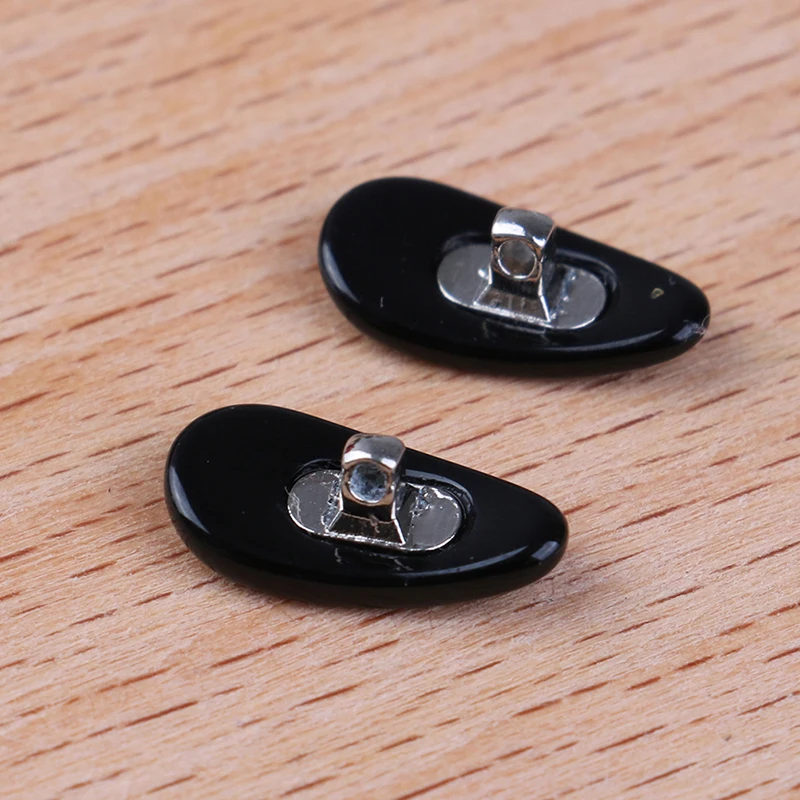 1 Pair Anti-slip Jade Nose Pads Stick On Screw-in Nose Pad For Eyeglasses Glasses Accessories
