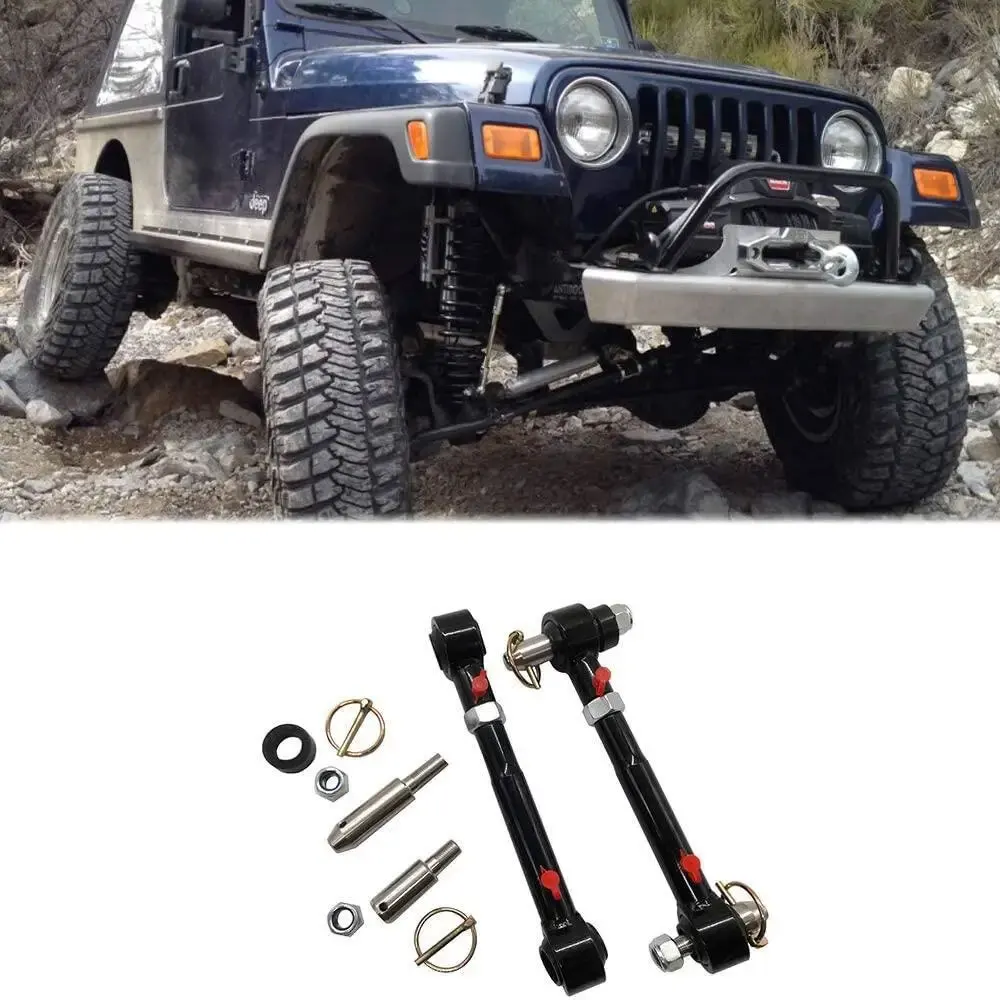 

For Jeep Wrangler JK/JL 2007-2021 2.5-6'' Lift Kit Quick Disconnect Sway Bar End Links