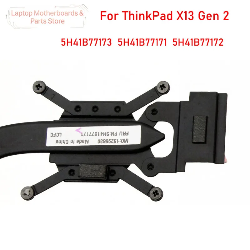 Laptop Cooling Fan For ThinkPad X13 Gen 2 20WK 20WL Notebook Fan Radiator with Heatsink Parts 5H41B77172 5H41B77173 5H41B77171