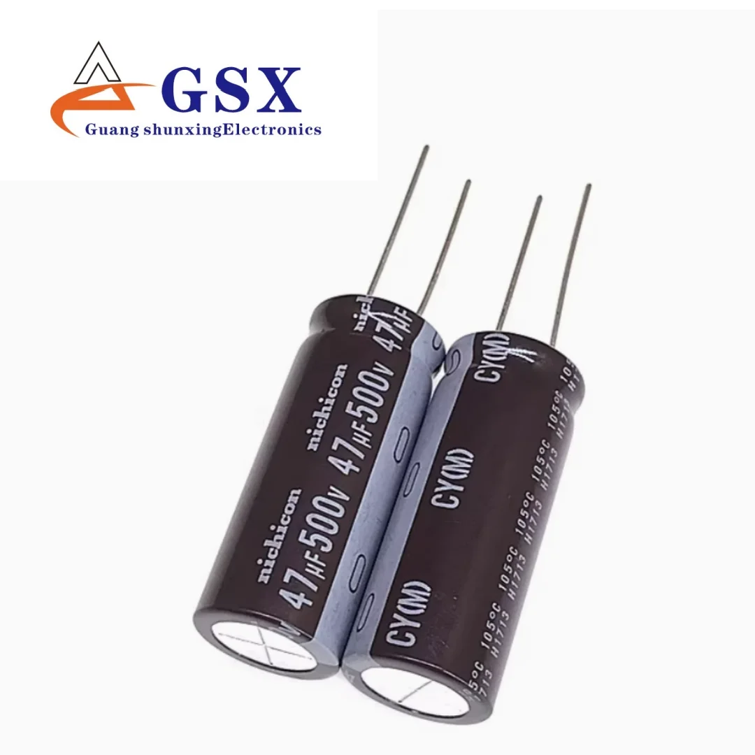 

Brand new original imported aluminum electrolytic capacitor 500v47uf 16 * 40 Nichicon CY high-frequency long-life
