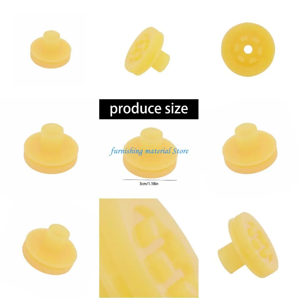 Vannes à Piston en caoutchouc Y5GD pour pistolets à rivets BN200C BT1855 SX1838, offrant une excellente liaison sur plusieurs