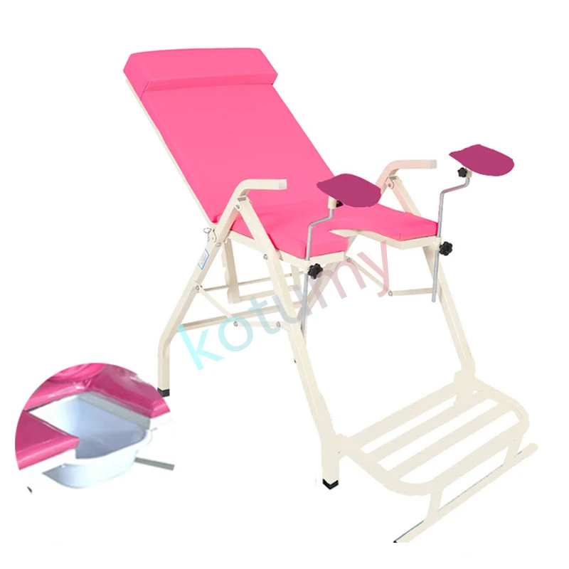 Folding Gynecology Examination Bed Obstetric Examination Table Beauty Salon Health Salon Private Facial Bed Clinic Table