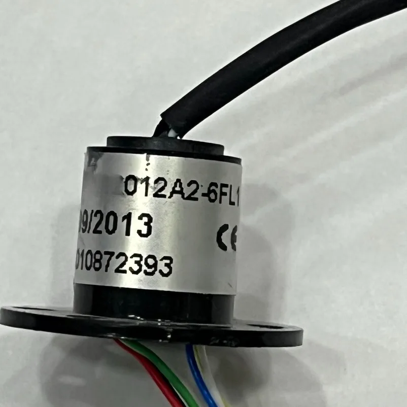 Electric slip ring Conductive ring Brush rotary connector 012A2-6FL1 6 core 6 wire 360 degree rotation