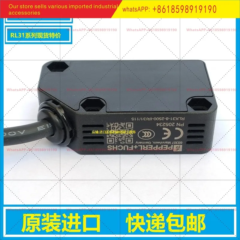 Pepperl + Fuchs Optoelectronics RLK31-8-2500-IR/31/115 Imported RL31-120054/6/25/73 C/136